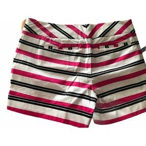 7th Ave Design Studio Boyfriend Shorts Pink /blk